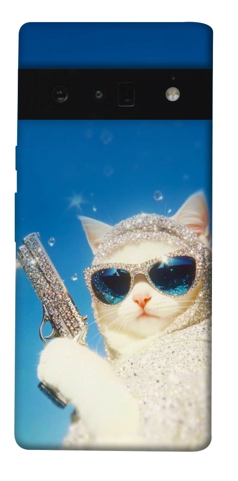 Чехол Diamond kitty для Google Pixel 6 Pro