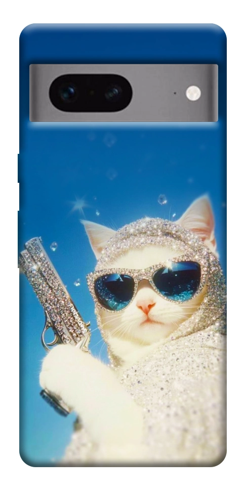 Чохол Diamond kitty для Google Pixel 7