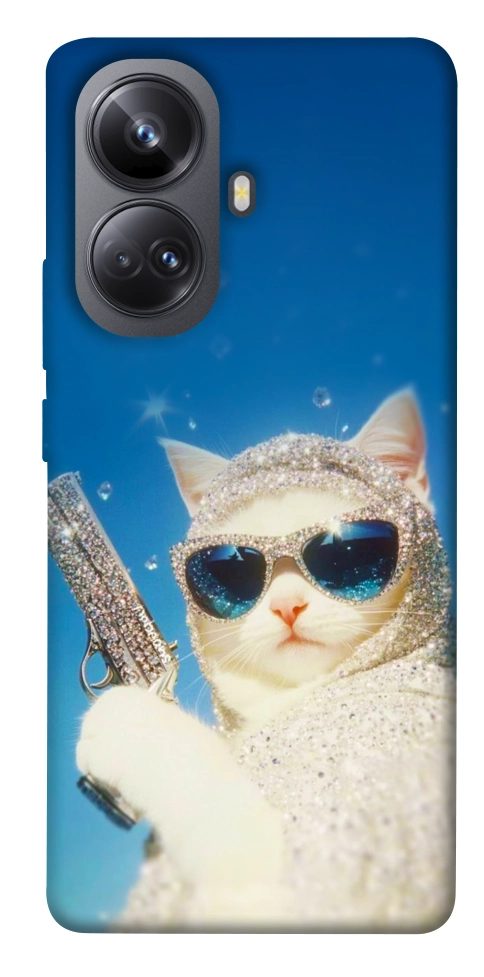 Чехол Diamond kitty для Realme 10 Pro+