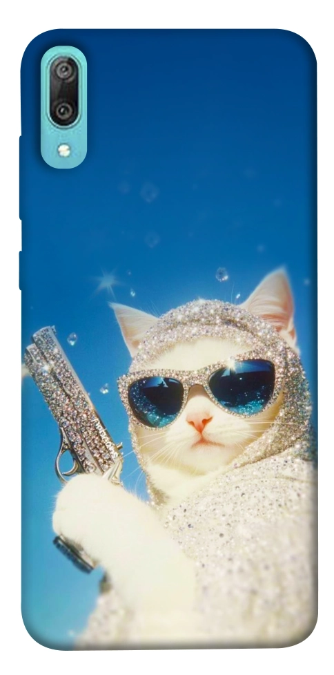 Чехол Diamond kitty для Huawei Y6 Pro (2019)