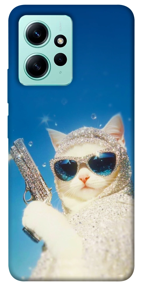 Чехол Diamond kitty для Xiaomi Redmi Note 12 4G
