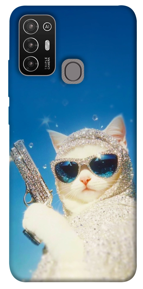 Чехол Diamond kitty для ZTE Blade A52