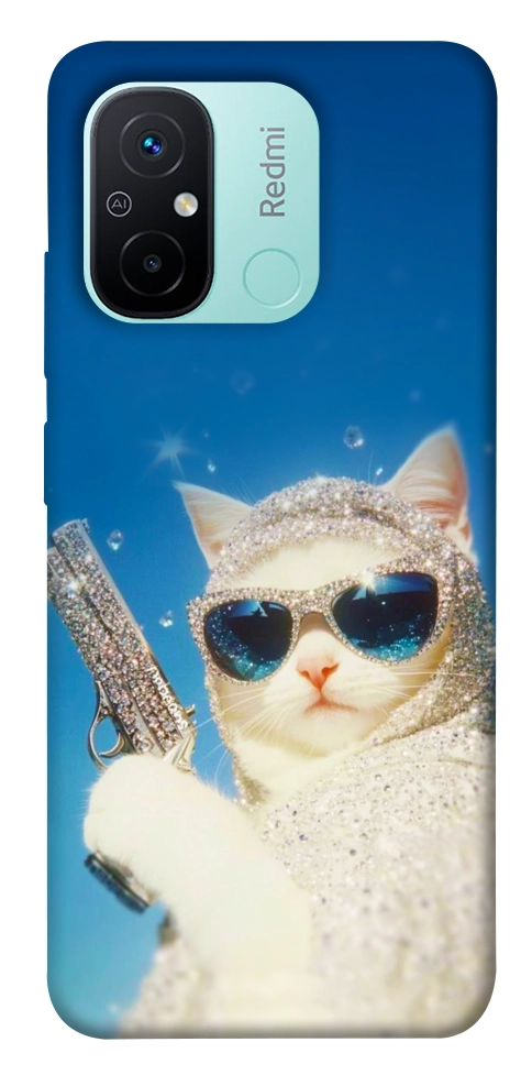 Чехол Diamond kitty для Xiaomi Redmi 12C