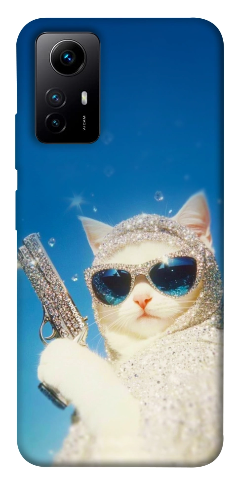 Чохол Diamond kitty для Xiaomi Redmi Note 12S