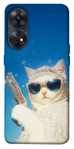 Чохол Diamond kitty для Oppo Reno 8 T 4G