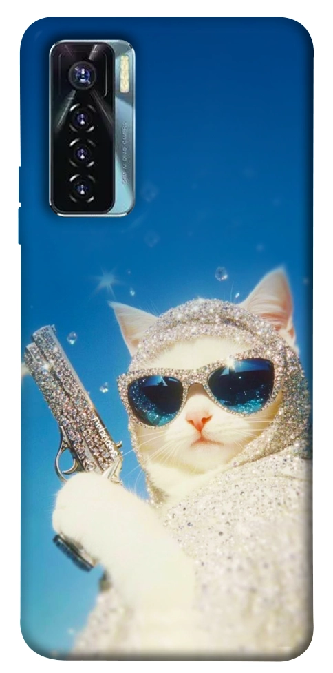 Чехол Diamond kitty для TECNO Camon 17 Pro