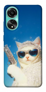 Чехол Diamond kitty для Oppo A78 4G