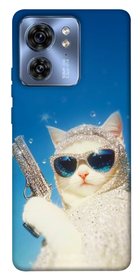 Чехол Diamond kitty для Motorola Edge 40