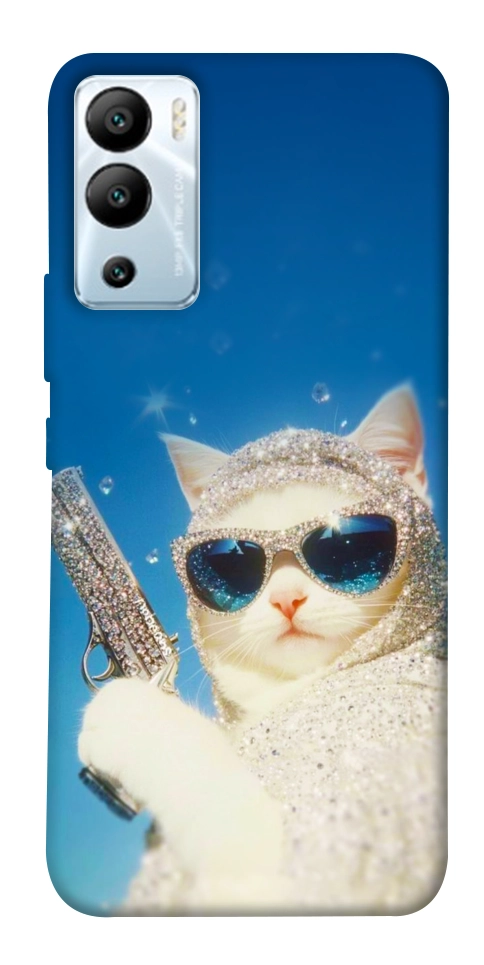 Чохол Diamond kitty для Infinix Hot 12i