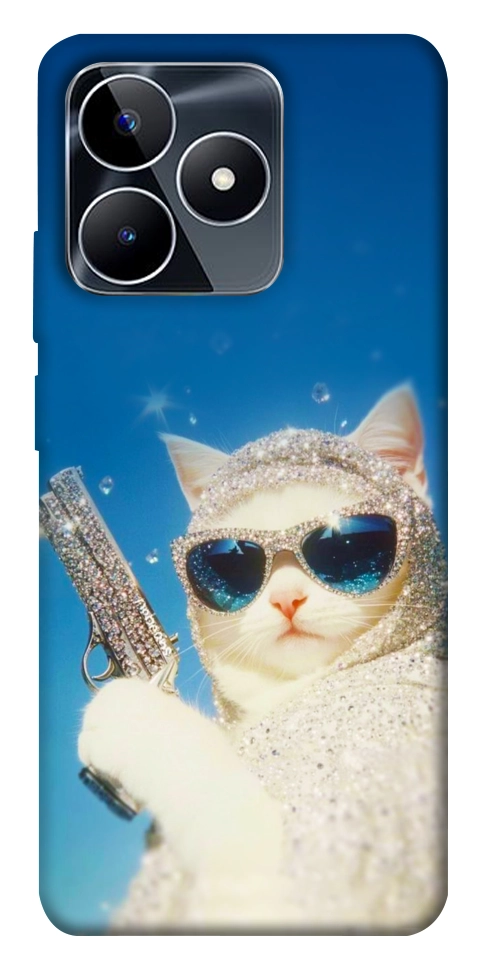 Чехол Diamond kitty для Realme C53