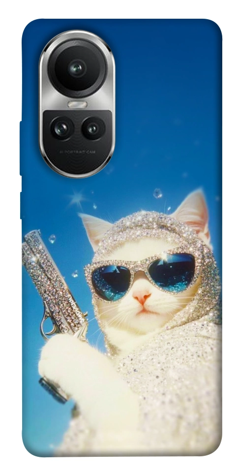 Чехол Diamond kitty для Oppo Reno 10