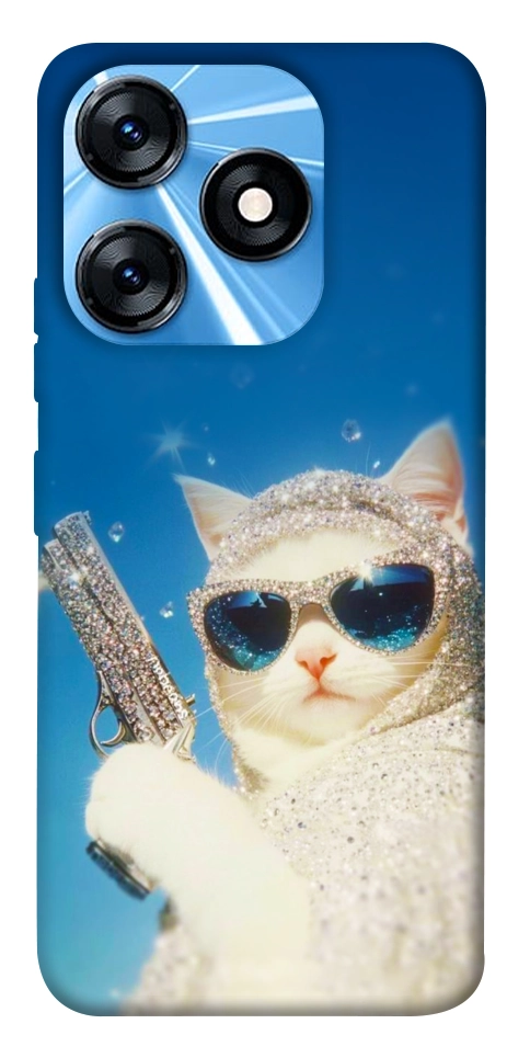 Чохол Diamond kitty для TECNO Spark 10