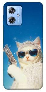 Чехол Diamond kitty для Motorola Moto G84