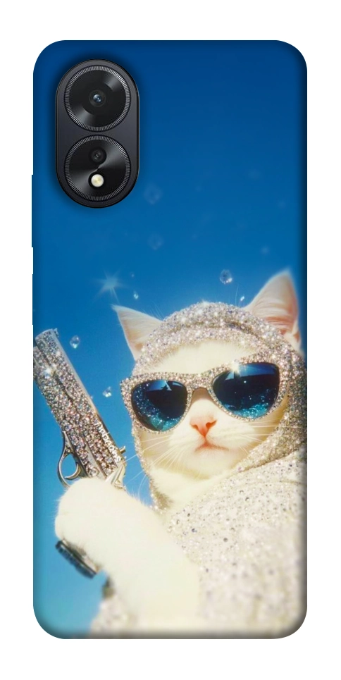 Чехол Diamond kitty для Oppo A38