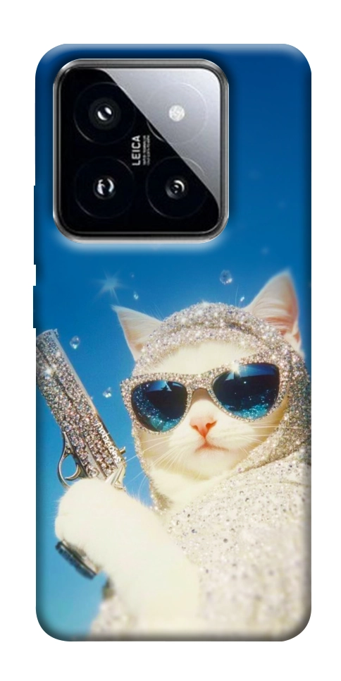 Чехол Diamond kitty для Xiaomi 14 Pro
