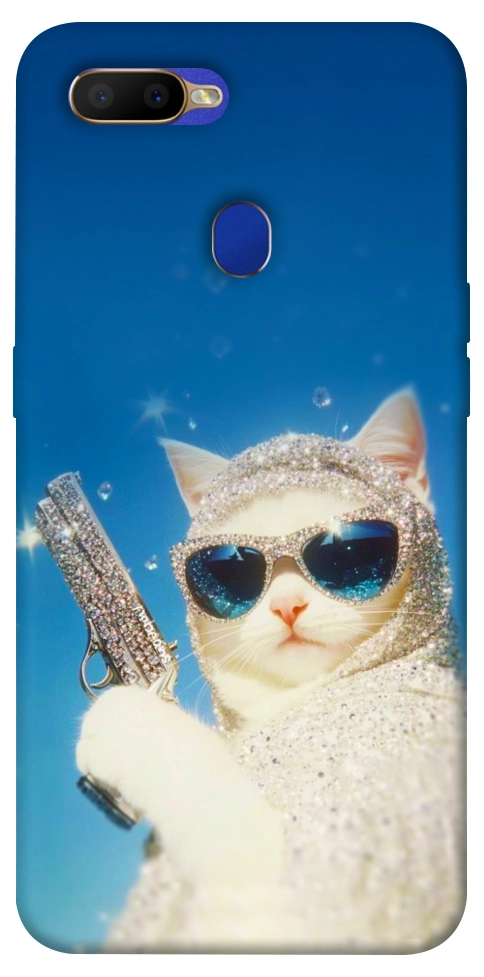 Чохол Diamond kitty для Oppo A7