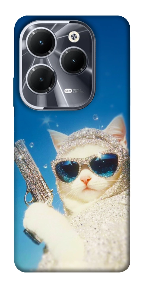 Чехол Diamond kitty для Infinix Hot 40 Pro