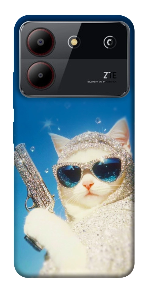 Чехол Diamond kitty для ZTE Blade A54 4G