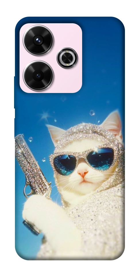 Чохол Diamond kitty для Xiaomi Redmi 13 4G