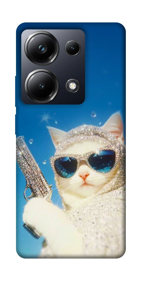 Чехол Diamond kitty для Xiaomi Poco M6 Pro 4G