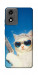 Чехол Diamond kitty для Motorola Moto E14