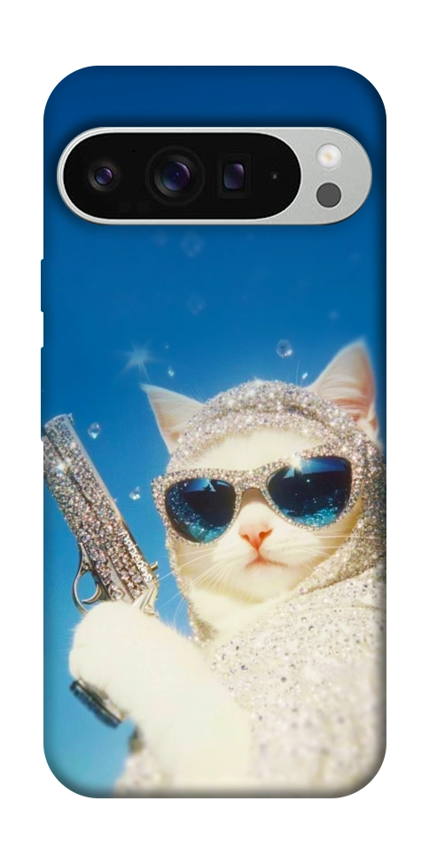 Чехол Diamond kitty для Google Pixel 9 Pro XL