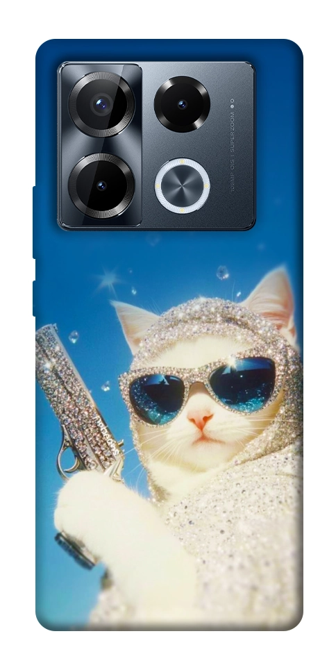Чохол Diamond kitty для Infinix Note 40 Pro 4G
