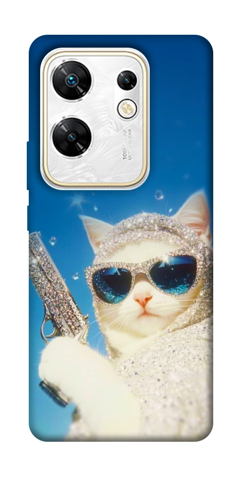 Чохол Diamond kitty для Infinix Zero 30 4G