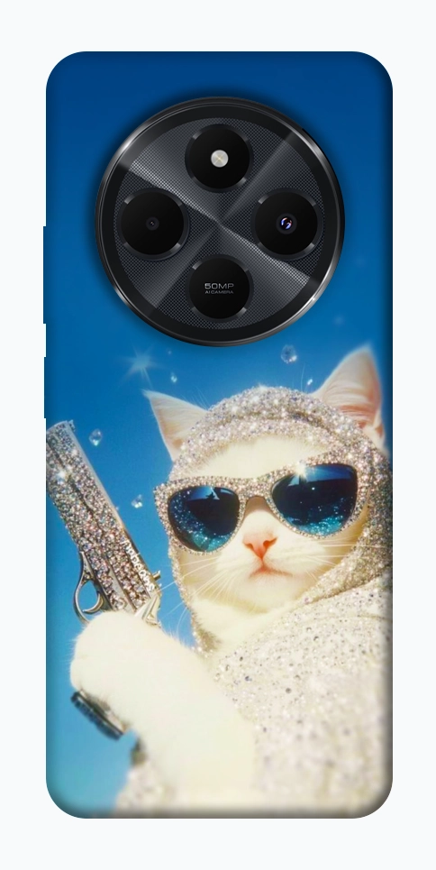 Чехол Diamond kitty для Xiaomi Redmi 14C