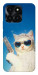 Чехол Diamond kitty для Huawei Honor X6a