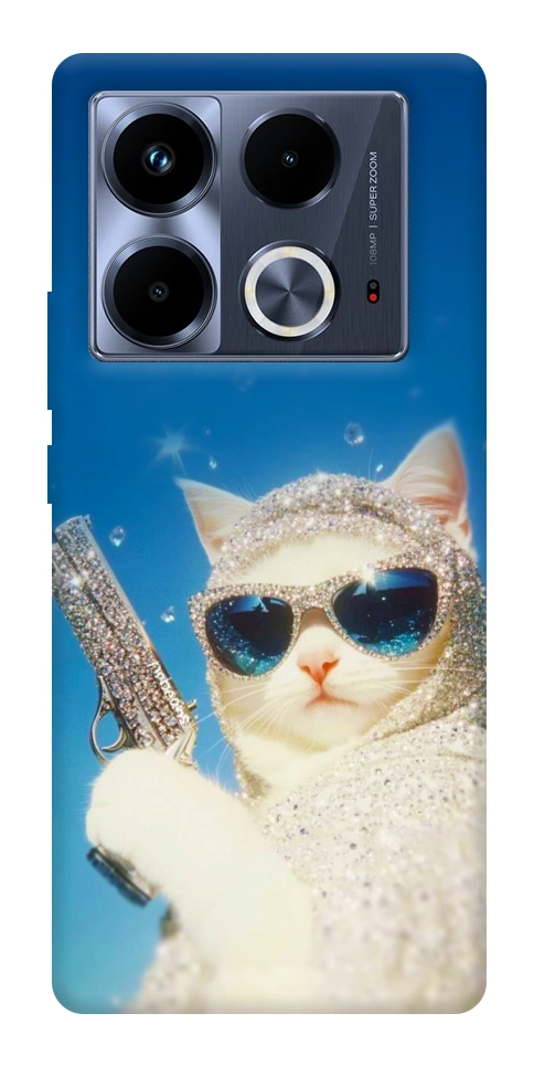 Чехол Diamond kitty для Infinix Note 40 4G