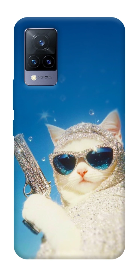 Чехол Diamond kitty для Vivo V21