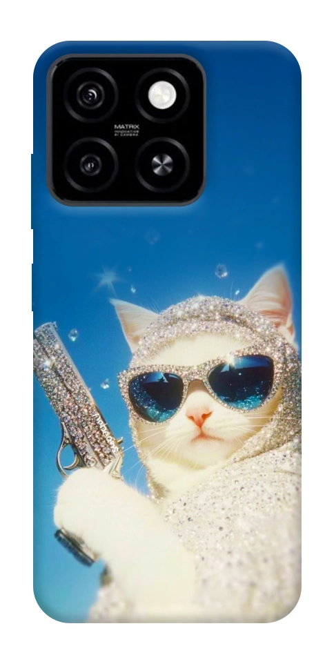 Чохол Diamond kitty для ZTE Blade A55 4G