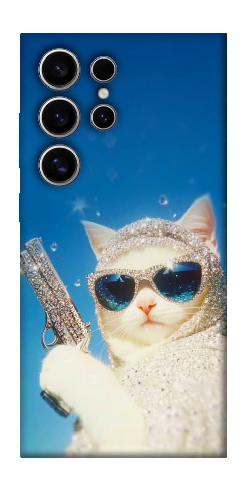 Чехол Diamond kitty для Galaxy S25 Ultra