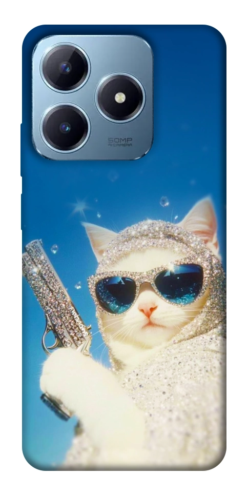 Чохол Diamond kitty для Realme C63 4G