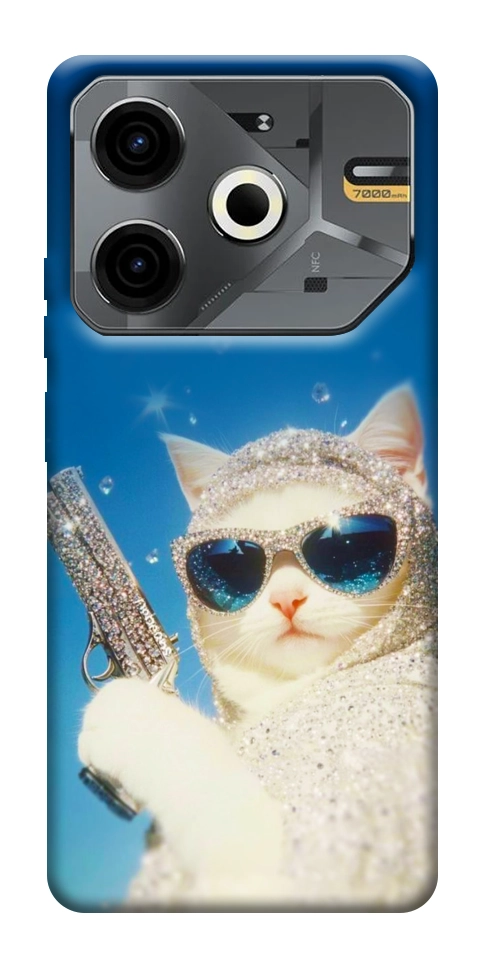 Чехол Diamond kitty для TECNO Pova 6 Neo (LI6)