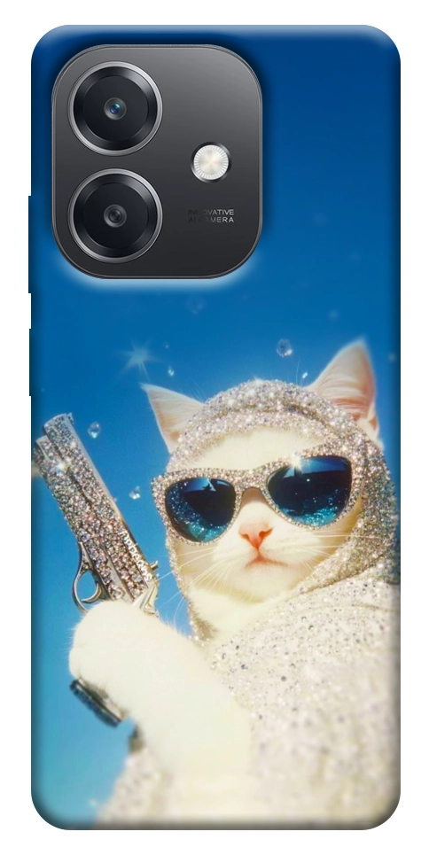 Чехол Diamond kitty для Oppo A40m