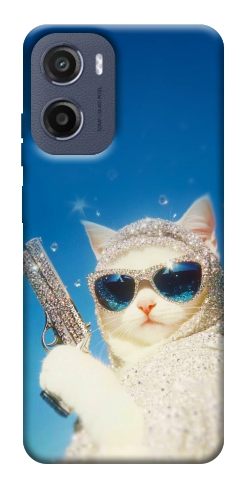 Чохол Diamond kitty для Motorola Moto G05