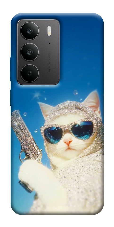 Чехол Diamond kitty для Realme C75