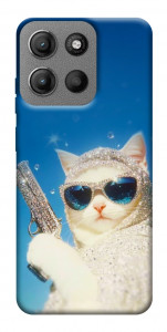 Чехол Diamond kitty для Motorola Moto G15 4G