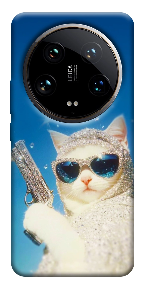 Чехол Diamond kitty для Xiaomi 14 Ultra