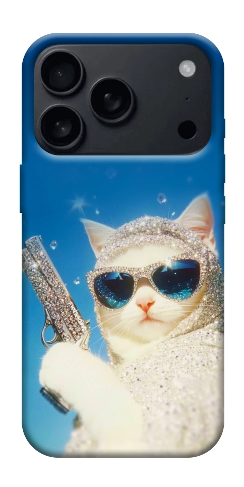 Чехол Diamond kitty для iPhone 17 Pro Max