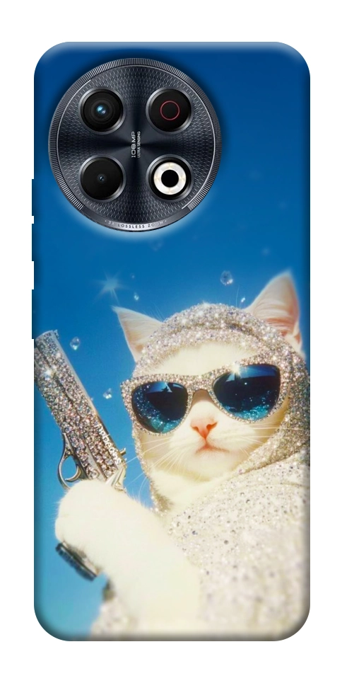 Чехол Diamond kitty для TECNO Spark 30 Pro (KL7)