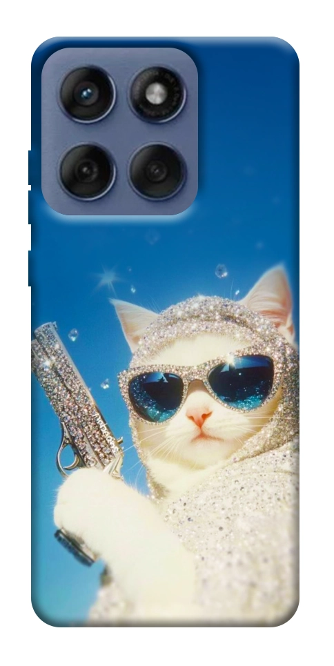 Чехол Diamond kitty для Motorola Edge 60 Fusion