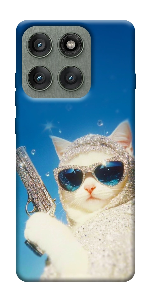 Чехол Diamond kitty для Motorola Edge 60 Pro