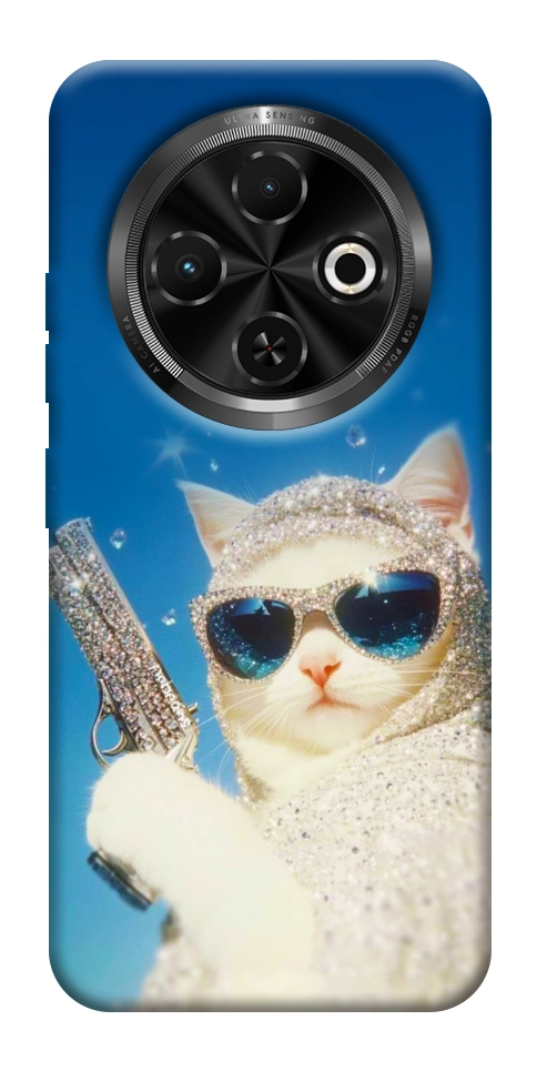 Чехол Diamond kitty для TECNO Spark 30C (KL5n)