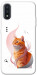Чохол Ginger cat для Galaxy A01