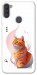 Чехол Ginger cat для Galaxy A11 (2020)