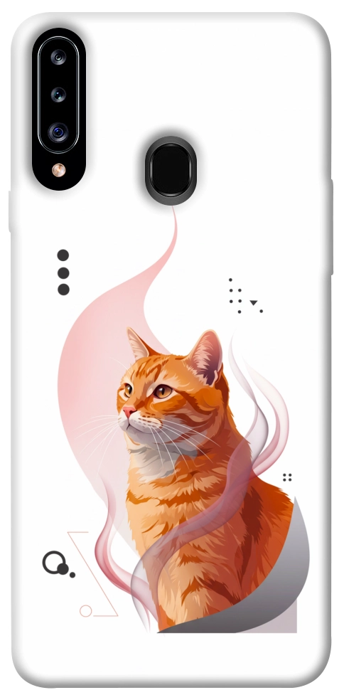 Чохол Ginger cat для Galaxy A20s (2019)
