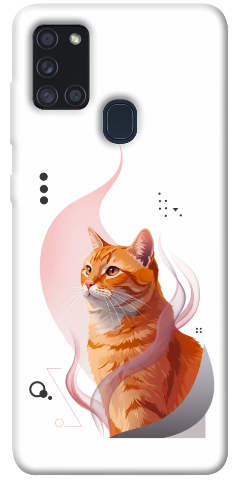 Чехол Ginger cat для Galaxy A21s (2020)
